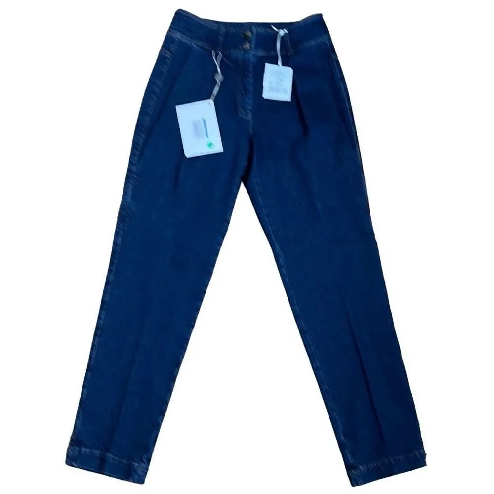 NWT Peserico High Waisted Jeans Denim Pants 6